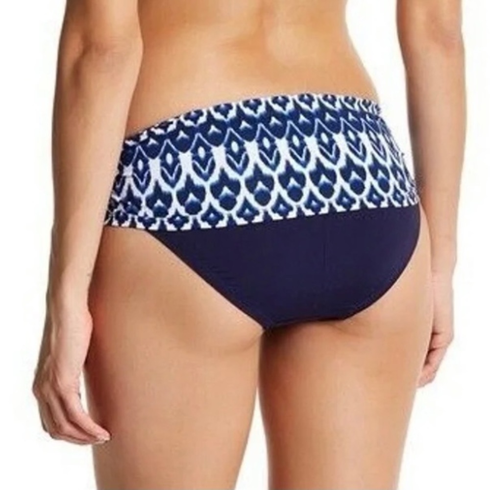 Bleu Rod Beattie Road To Moroccan Fold-Over Sarong Bikini Bottoms - Picture 7 of 10